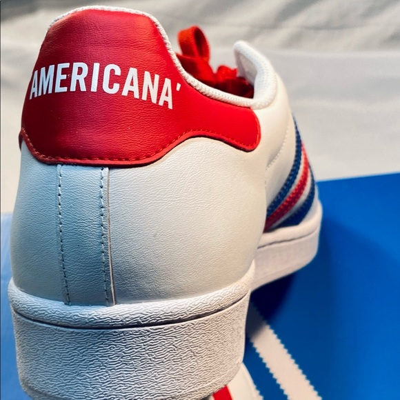 Adidas Americana Superstar NWOT Size 13-1/2 **Box Not Included - Picture 4 of 10